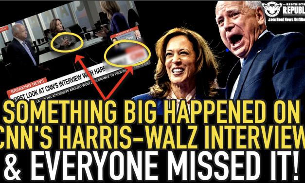 Something BIG Happened On CNN’s Harris-Walz Interview & Everyone Missed It!